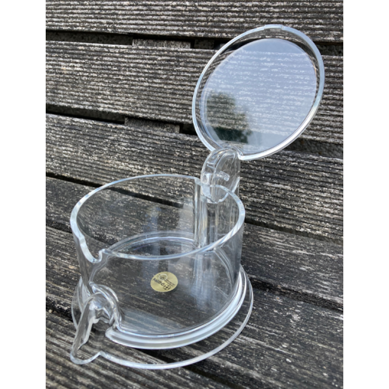 Guzzini Italy parmesan pot